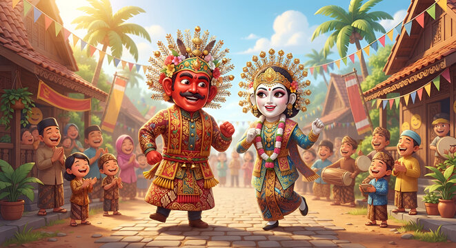 Ondel Ondel Betawi festival