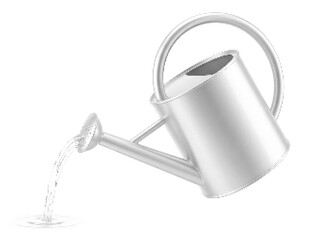 Watering Can Halftone Texture Design Isolated on Transparent Background PNG © Halima