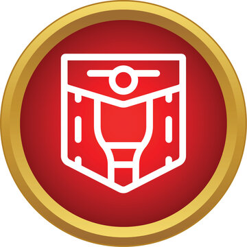 Abstract robot head icon representing technology, artificial intelligence, or a character