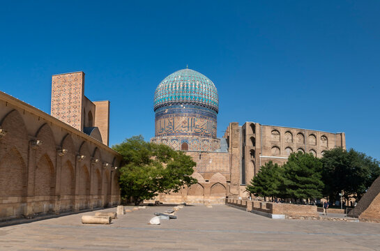 Bibi-Khanym Mosque in Samarkand, Uzbekistan