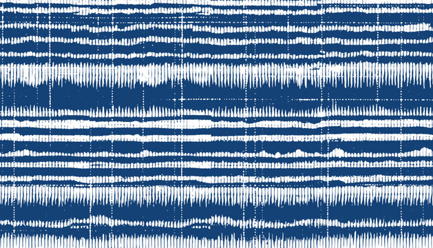 Hand drawn Japanese inspired abstract textile pattern with irregular woven marks, horizontal bands and tactile texture, suited to wallpaper, packaging and fashion applications.