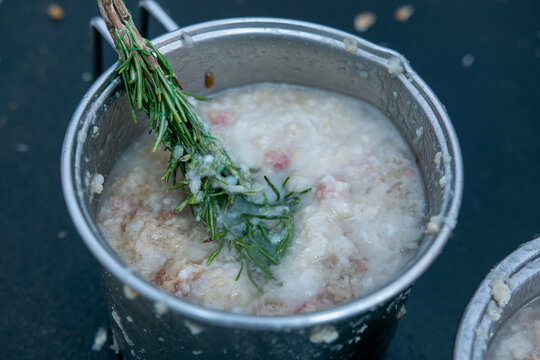 borlengo borlenghi Italian cuisine cold appetizer for wedding reception
