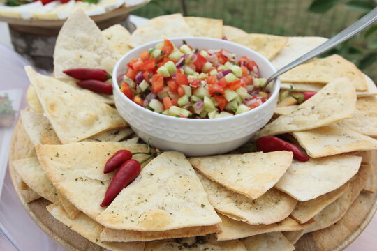 Italian cuisine cold appetizer for wedding reception