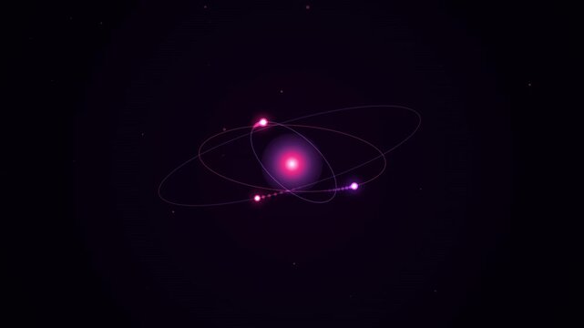 Cosmic nebula swirl space animation loop cosmos galaxy universe