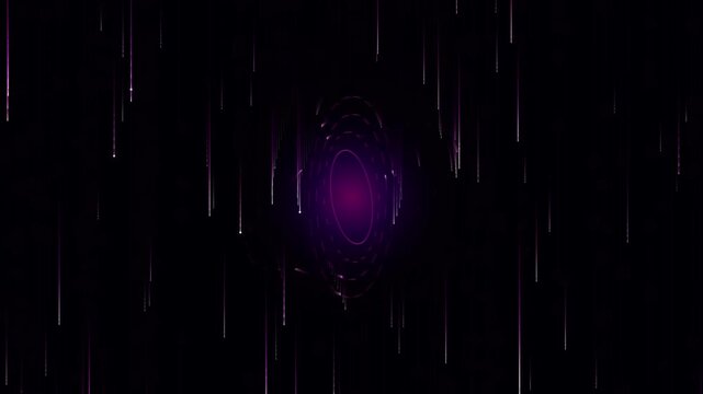 Pulsing neon energy wave abstract motion pulse