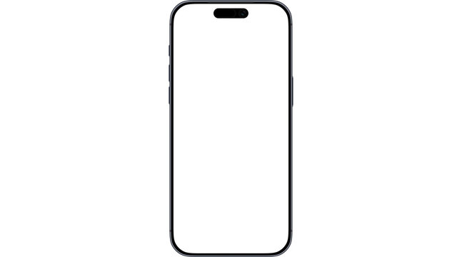 iphone, 17, pro, max, 16, 15, 18, png, mockup, mock up, isolated, blank, mobile, screen, png on transparent cutout,