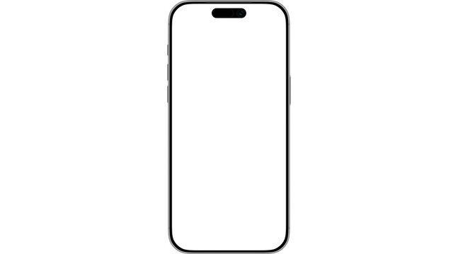 iphone, 17, pro, max, 16, 15, 18, png, mockup, mock up, isolated, blank, mobile, screen, png on transparent cutout,