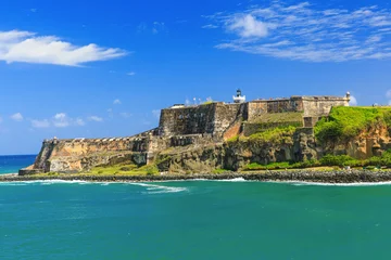 San Juan, Puerto Rico. Fort San Felipe del Morro or Morro Castle © SCStock