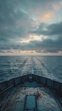 A Boat on the Water
