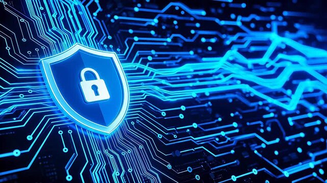 Digital security shield on circuit board