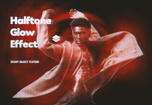 Haltone Ghost Effect