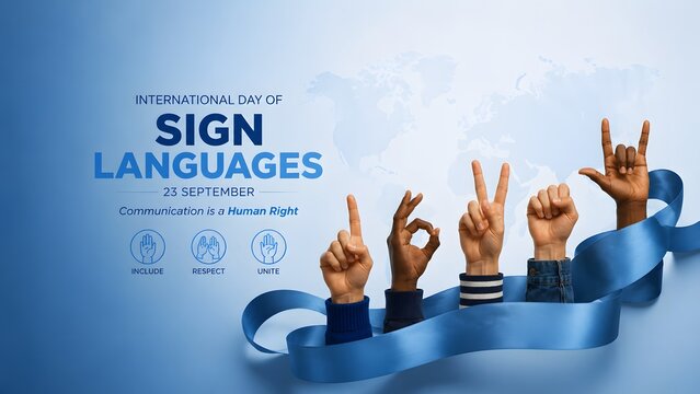 September 23 International Day of Sign Languages Celebration and Inclusive Communication