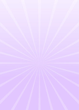 Light Purple Abstract Background with Radial Sunburst Rays and Geometric Lines