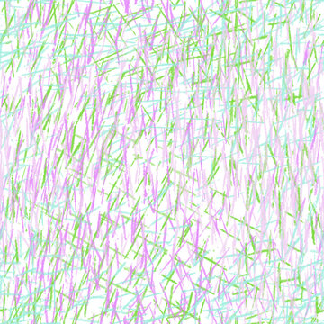 Abstract Green, Purple, and Blue Scribble Lines Seamless Background