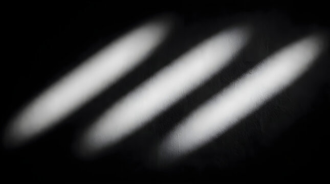 Abstract Light Beams Creating Dramatic Shadows on a Minimalist Concrete Wall