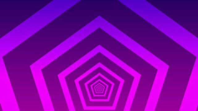 Seamless polygon background animation