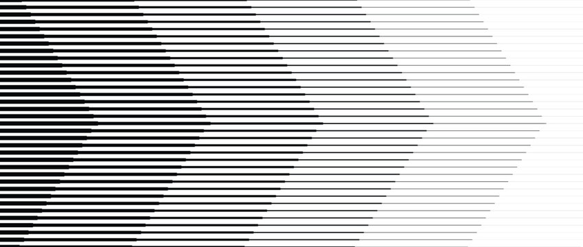 Abstract Horizontal Speed Lines Chevron Arrow Pattern Vector, Minimalist Dynamic Linear Motion Texture for Business Presentation, Tech Banner, and Graphic Design