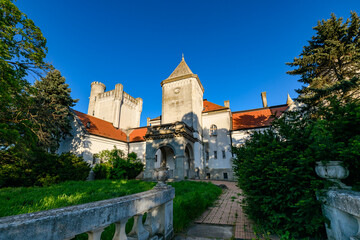 Fantast Castle in Becej, old castle of tradiotinal Dundjerski family, Serbia. The castle became one of the most famous castles in the Austro-Hungarian monarchy.  © nedomacki