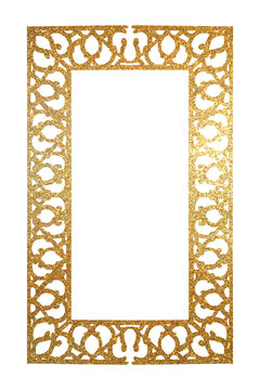 frame border gold golden rectangle