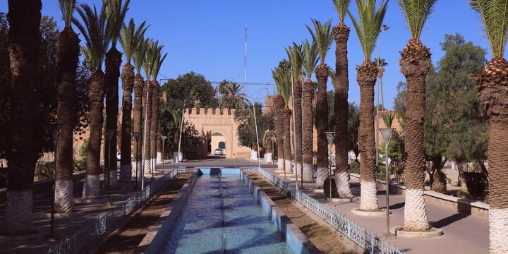 Taroudant, Morocco. Views of Morocco in February.