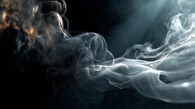 A mysterious dark backdrop with abstract smoke effects, ideal for music videos, posters, or dark-themed designs.


