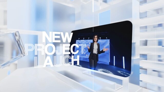 Glass Broadcast Studio Opener