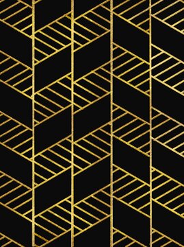 black and gold abstract background