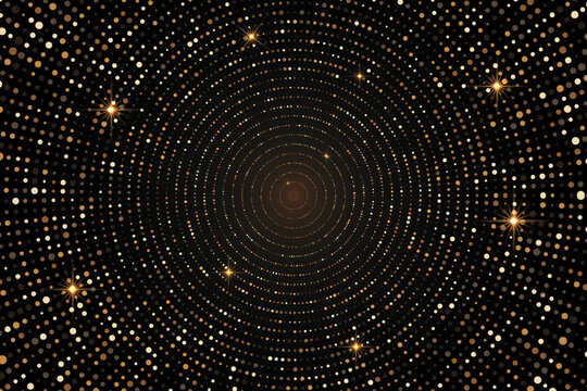 Abstract shinny gold glitter background.