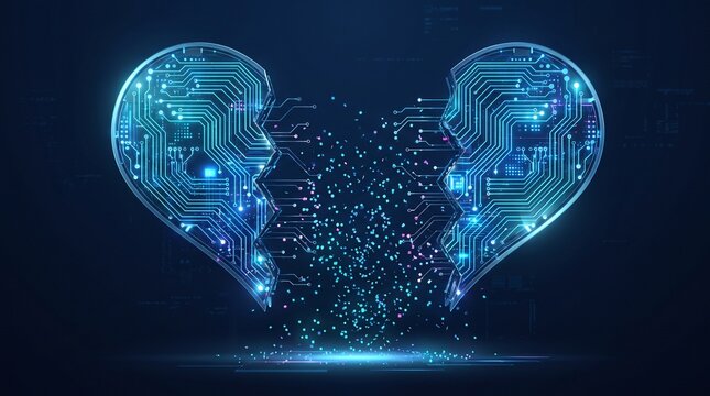 Digital Communication Breakdown with Broken Circuit Heart and Data Particles