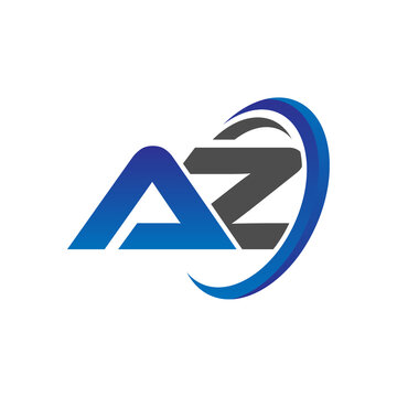 Png Logo With Transparent Background - initial logo letters it with circle swoosh blue gray