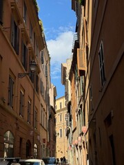 Fototapeta premium narrow street in the old town