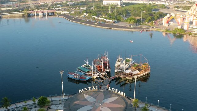 landmark on the makassar city