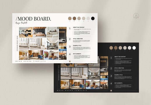 Interior Mood Board Template