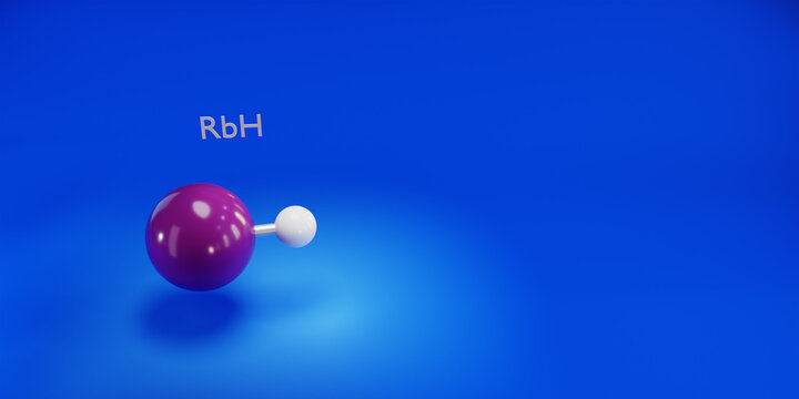 Molecule. Chemicals, micro and macronutrients. Periodic table of Mendeleev. 3d render.