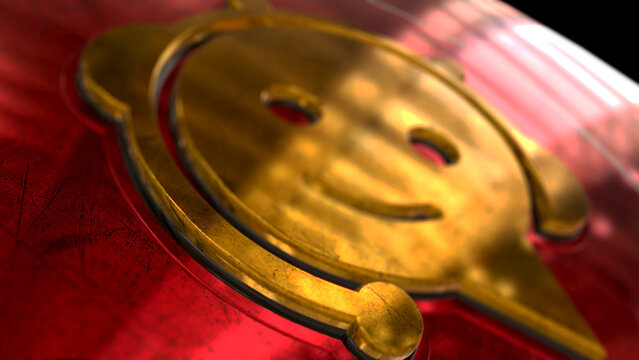 Chatbot ai assistant 3d symbol spectacular illustration