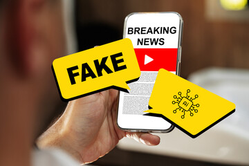 Fake news spread through social media and its impact on public opinion in the digital age