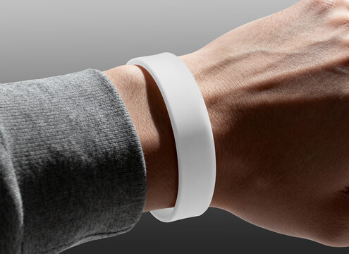 Wristband on Arm