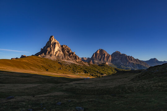 Italy, Passo Giau , Dolomity , mountain , Alpy, Włochy