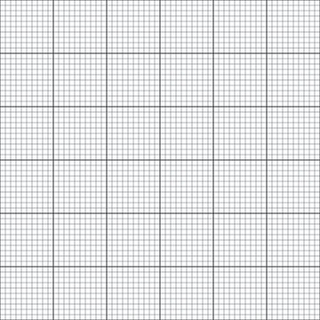 Seamless millimeter graph paper grid, fine technical pattern, transparent background