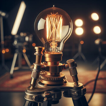 old gas lamp
