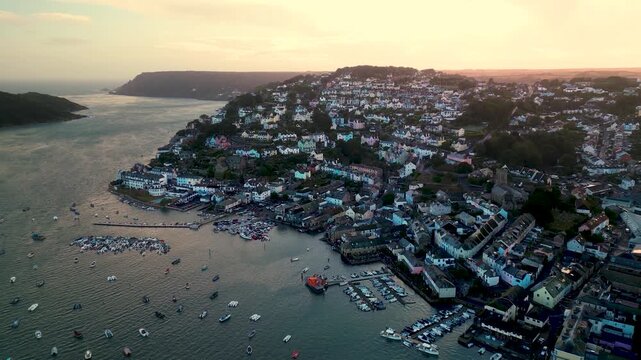 Salcombe at Sunset - Devon, UK	