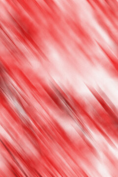 Vibrant red and white dynamic motion blur with radiant diagonal light streaks. Autumn background