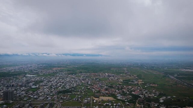 Aerial view of Faisal Town residential area near Srinagar Highway and Fateh Jang Road Islamabad