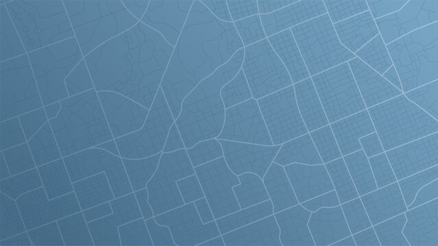 Dense grid pattern across sprawling residential blocks. Soft teal in flat map style