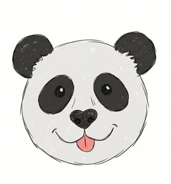 panda face