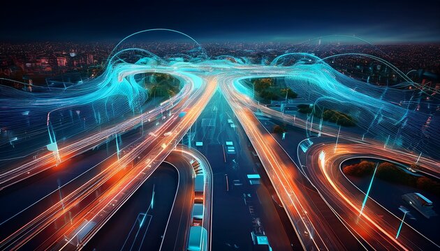 digital navigation at smart intersection