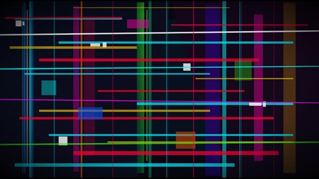 Abstract Cyberpunk Glitch Data Stream Background