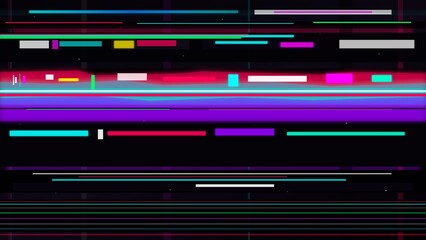 Neon Cyberpunk Digital Glitch Abstract Background © Spendora