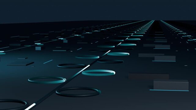Cascading Light Pulses Traveling Through Optical Ring Resonator Chip