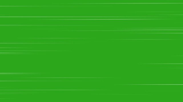 Right to Left speed lines moving with alpha channel. black anime background, Speed line background animation in comic speed lines background